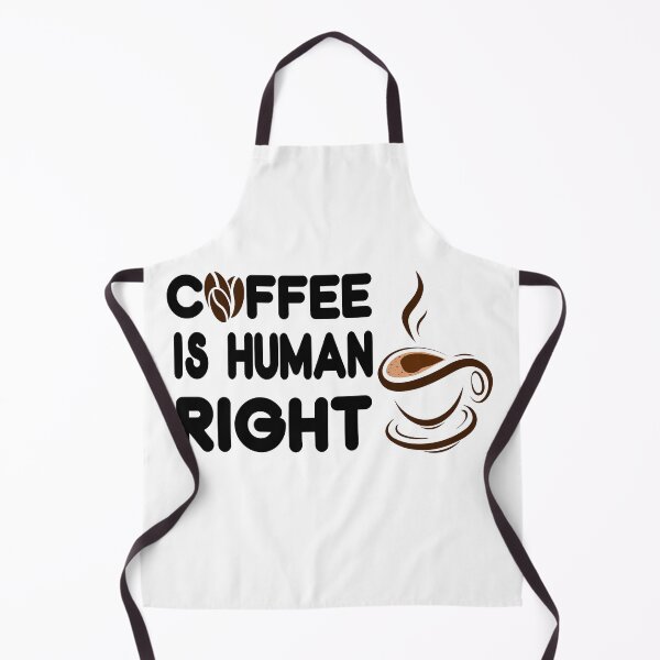 Artikelvorschau, Coffee Lover Quote - Coffee Is A Human Right entworfen und verkauft von DitaNadiaStore.