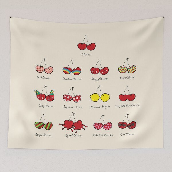 Item preview, I Love My Cheeky Cherries! © fatfatin designed and sold by fatfatin.
