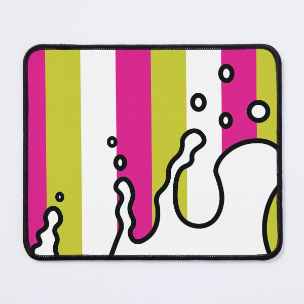 Item preview, Splatter | Stripes | Pink Green | White designed and sold by Wintre2.