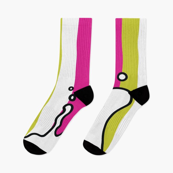 Item preview, Splatter | Stripes | Pink Green | White designed and sold by Wintre2.