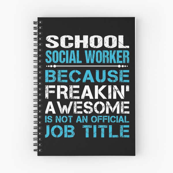 Item preview, School Social Worker T Shirt - Freaking Awesome Job Gift Item Tee designed and sold by oetate4774.