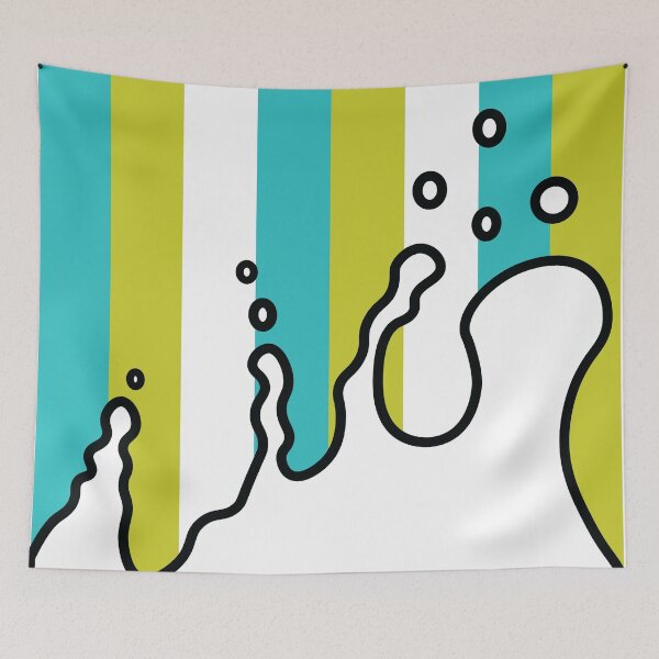 Item preview, Splatter | Stripes | Green | White designed and sold by Wintre2.