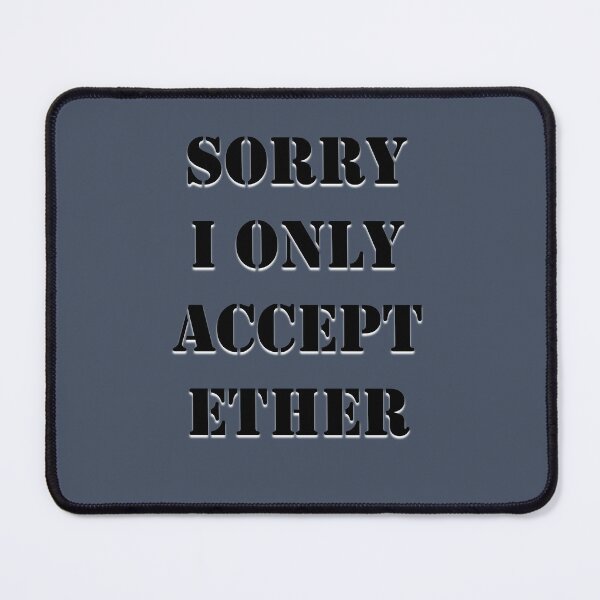 Item preview, Ether- Blockchain Art Black Essential  designed and sold by jujupey.