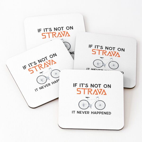 Item preview, If It's Not On Strava It Never Happened  designed and sold by clothstudios.