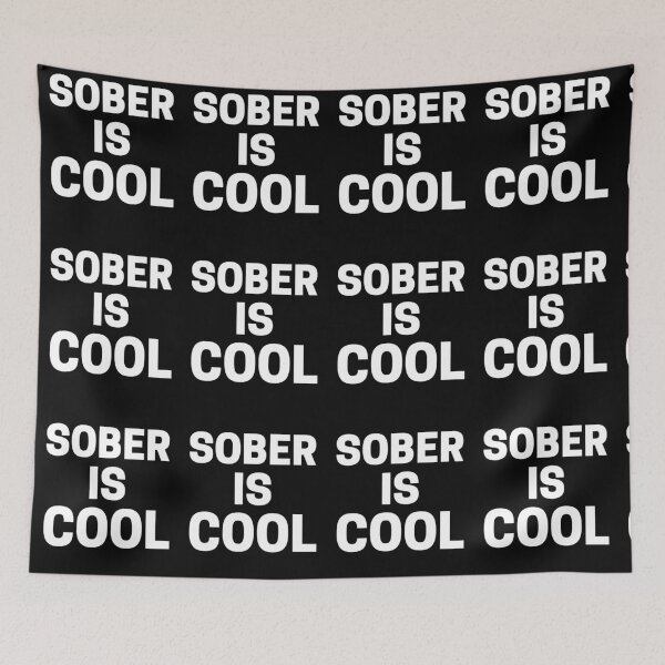 Item preview, Sober Is Cool Alcoholics Recovery  designed and sold by RGRamsey.