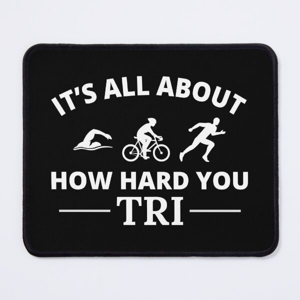 Item preview, Swim Bike Run Triathlon Triathlete Athletics Funny designed and sold by CuteDesigns1.