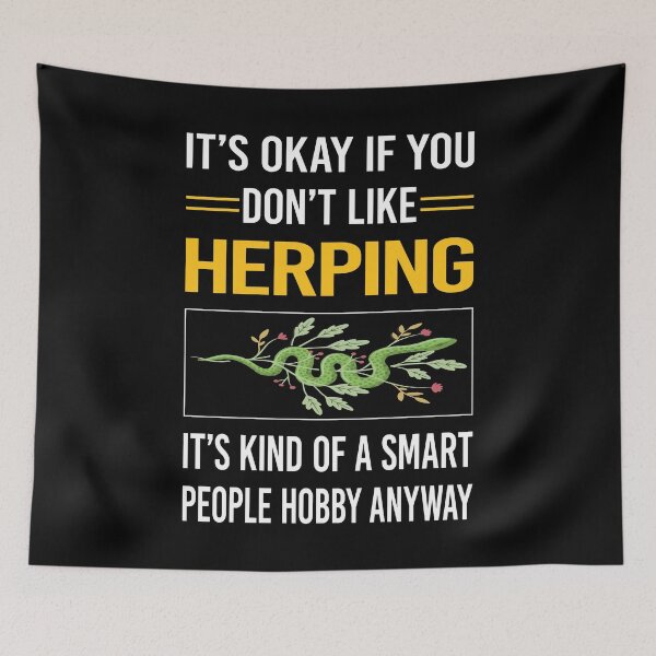 Item preview, Funny Smart People Herping Herpetologist Herpetology Herp Herps Herper designed and sold by jiggleterrified.