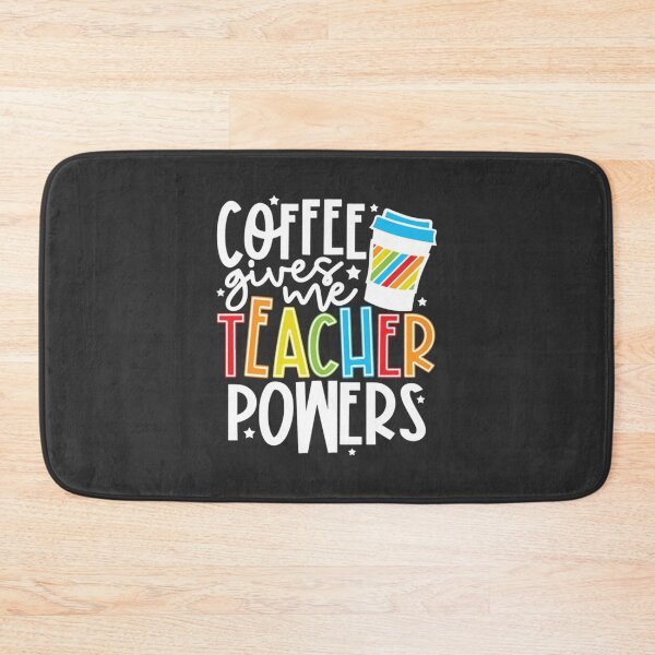 Item preview, Coffee Gives Me Teacher Powers designed and sold by Gcinn.