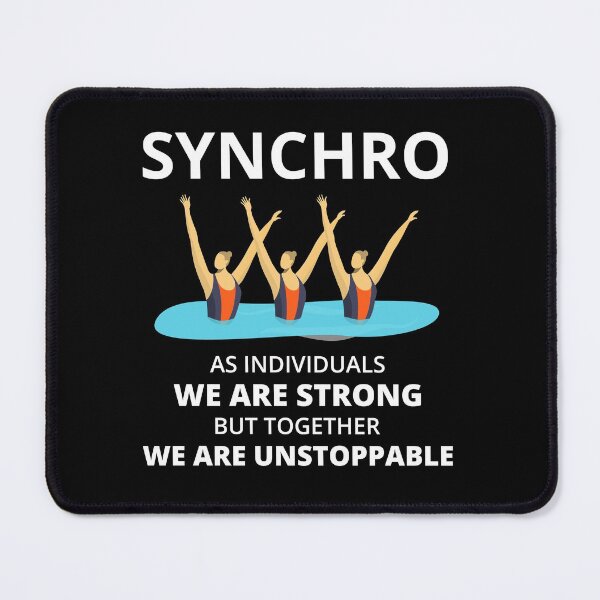 Item preview, Synchro Swim Swimmer Synchronized Swimming Funny designed and sold by CuteDesigns1.