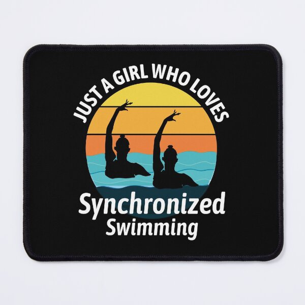 Item preview, Synchro Swim Swimmer Synchronized Swimming Girl designed and sold by CuteDesigns1.