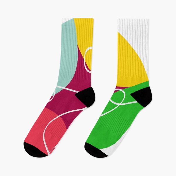 Item preview, Colorful Abstract Shapes designed and sold by showoffmarket.