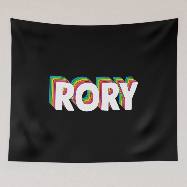 Artikelvorschau, Hallo, mein Name ist Rory Rainbow Namensschild entworfen und verkauft von SEBATIANDY82.
