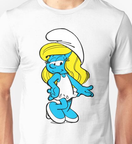 smurf birthday shirt