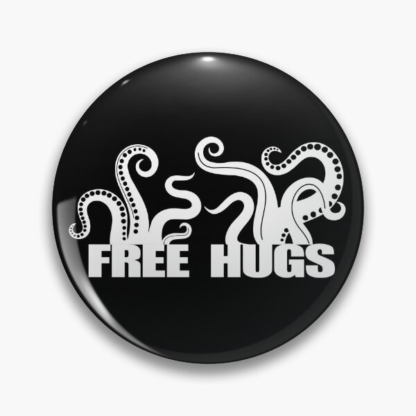 Item preview, Free Hugs Octopus Graphic (White) designed and sold by murkyswamp.