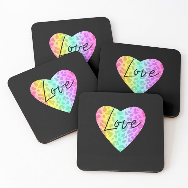 Item preview, Love Rainbow Heart designed and sold by RedSparkle.