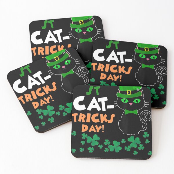 Item preview, St St Patrick Paddy Patrick Day's Happy St Cat Tricks Day designed and sold by SethFrancis37.