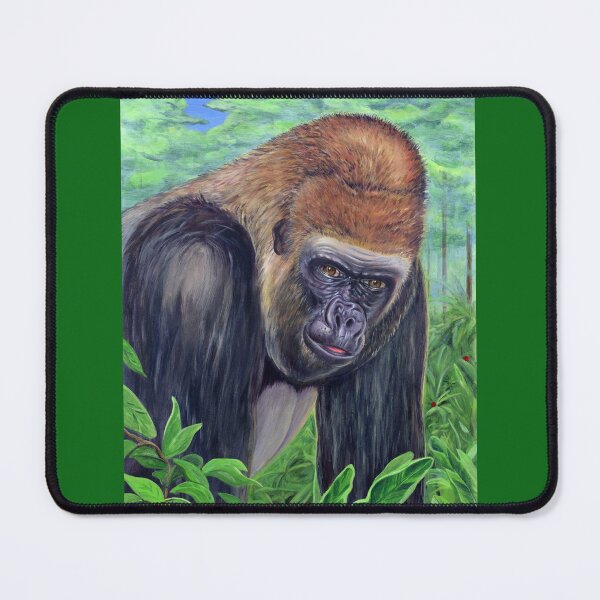 Item preview, Western Lowland Gorilla (Gorilla gorilla gorilla) designed and sold by Tamara Clark.