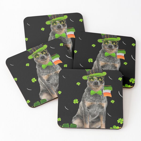 Item preview, St Patricks Day Australian Cattle Dog Cute Shamrock designed and sold by AaronWeedo.