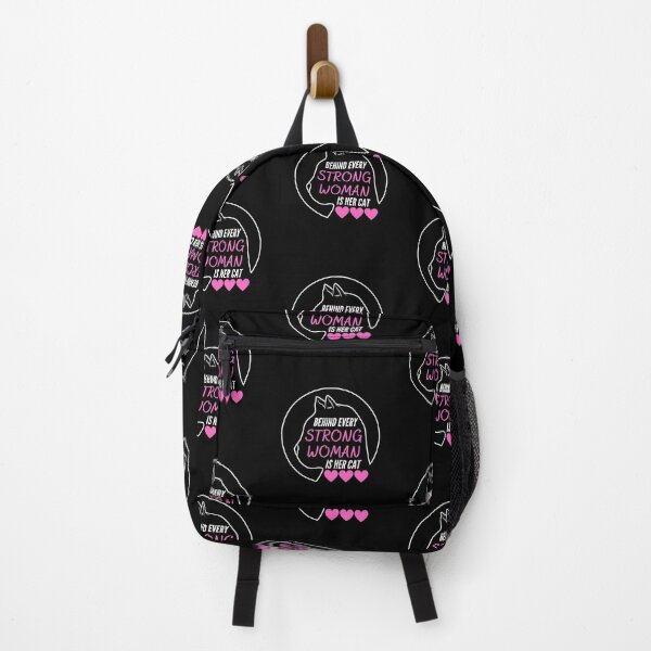 Item preview, behind every strong woman is her cat designed and sold by TThousand.