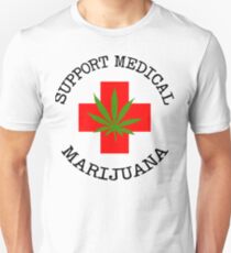 Support Medical Marijuana Unisex T-Shirt