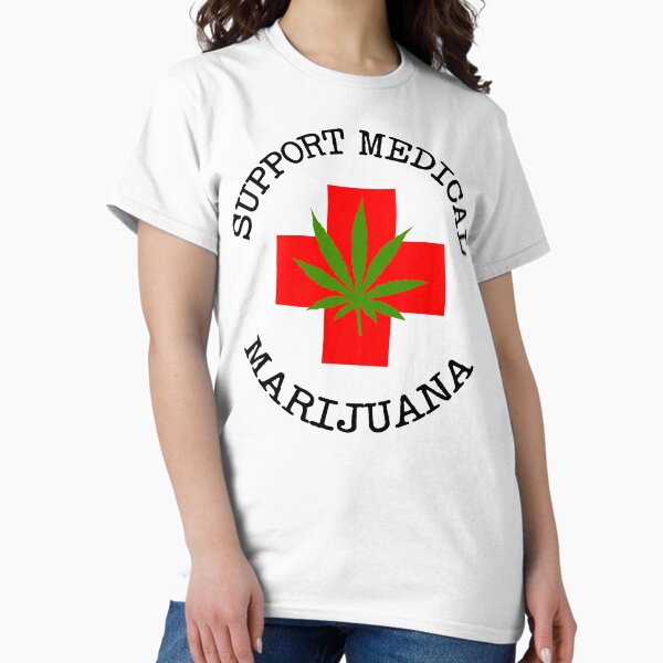 Item preview, Support Medical Marijuana designed and sold by MarijuanaTshirt.