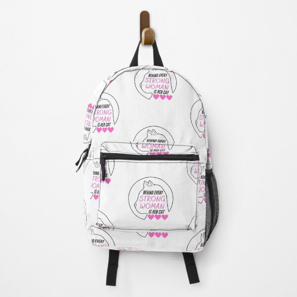 Item preview, behind every strong woman is her cat designed and sold by TThousand.