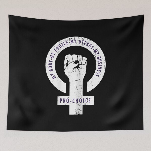Item preview, Reproductive Rights My Body My Choice My Uterus Pro Choice T-Shirt designed and sold by Ryanjame68.