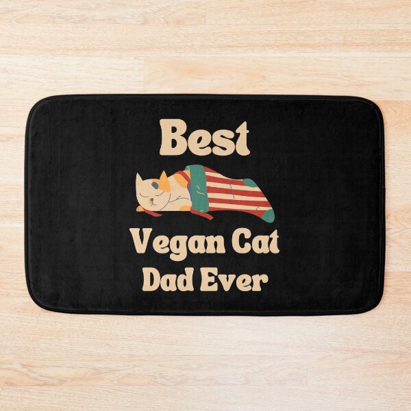 Item preview, Best Vegan Cat Dad Ever designed and sold by laamriya974.
