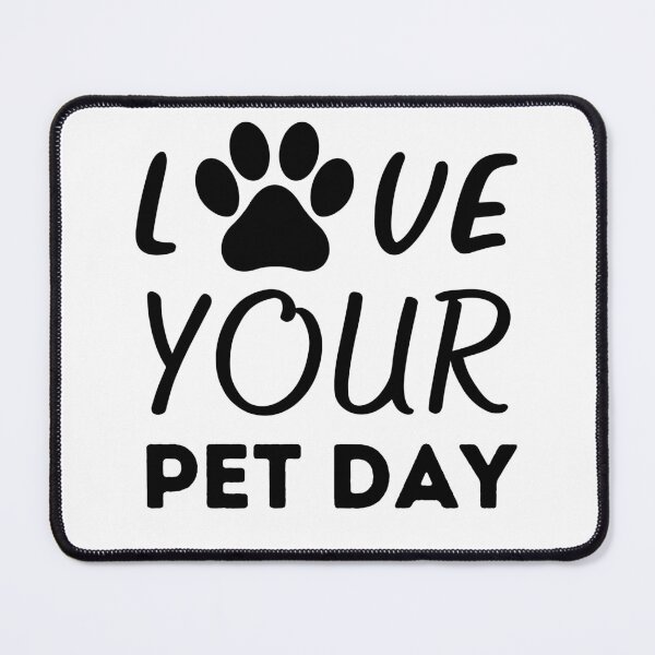 Item preview, love your pet day pet lover sticker designed and sold by NIKENchop.
