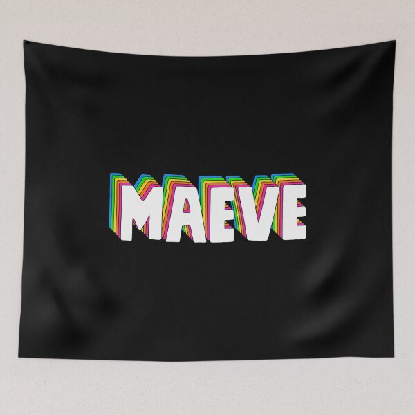 Item preview, Hello My Name Is Maeve Rainbow Name Tag  designed and sold by SMUALNIA39.