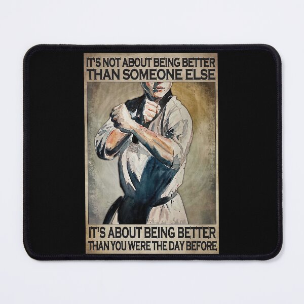 Item preview, Brazilian Taekwondo Martial art - It's Not About Being Better Than Someone Else It's About Being Better designed and sold by HerBertTeee.