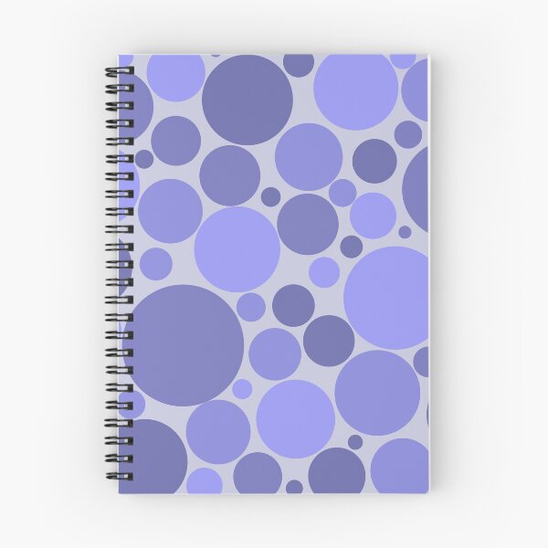 Item preview, Bubbly Mod Dots Abstract Pattern in Light Periwinkle Purple Tones designed and sold by kierkegaard.