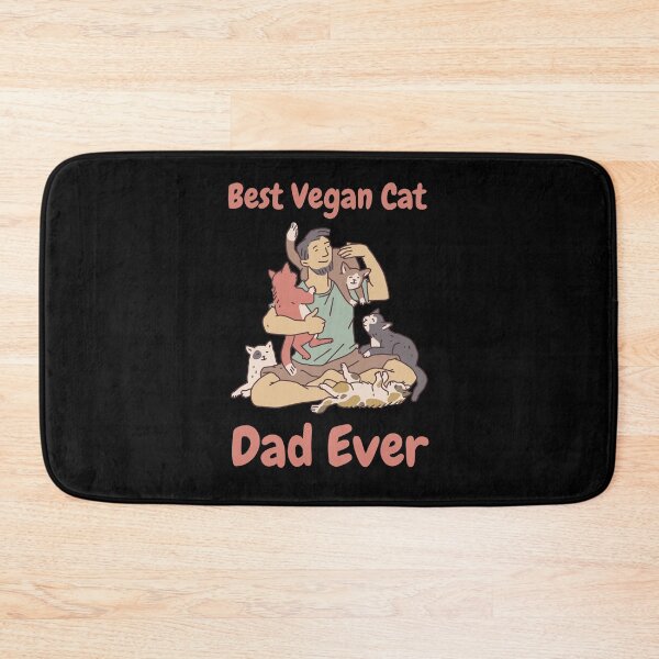 Item preview, Best Vegan Cat Dad Ever designed and sold by laamriya974.