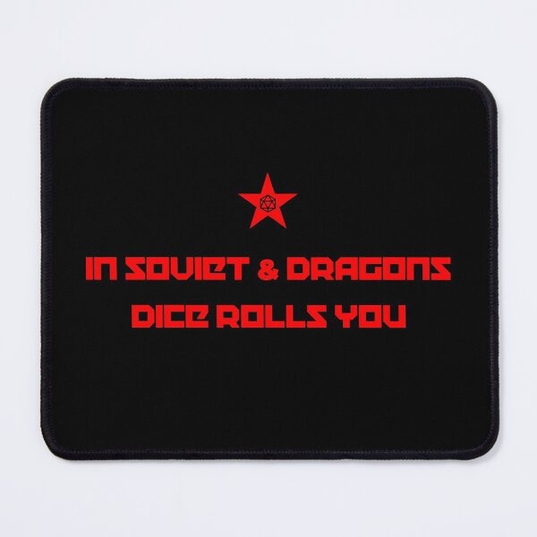 Item preview, In Soviet & Dragons - Dice Rolls You designed and sold by PatternTree.
