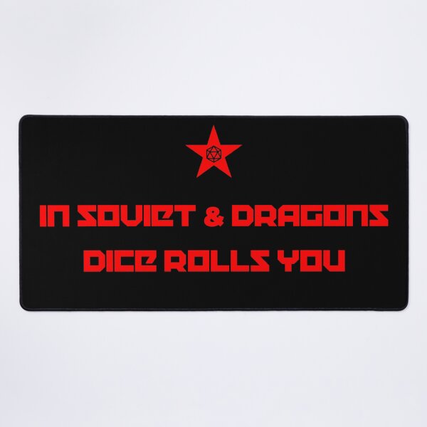 Item preview, In Soviet & Dragons - Dice Rolls You designed and sold by PatternTree.