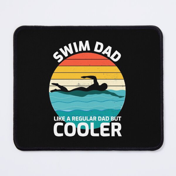 Item preview, Swimming Swim Dad Vintage Retro Fathers day designed and sold by CuteDesigns1.