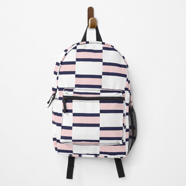 Item preview, Deep blue and pink line pattern  designed and sold by Shresart ✨.