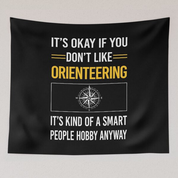 Item preview, Funny Smart People Orienteering Orienteer Navigation designed and sold by RandalDavis.