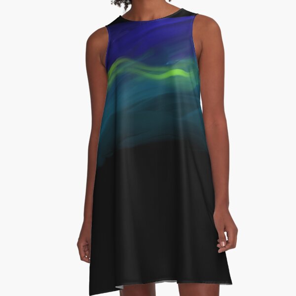 Illuminated Evening A-Line Dress