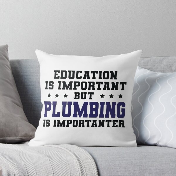 Item preview, Funny Plumbing Is Importanter designed and sold by woodesigner.