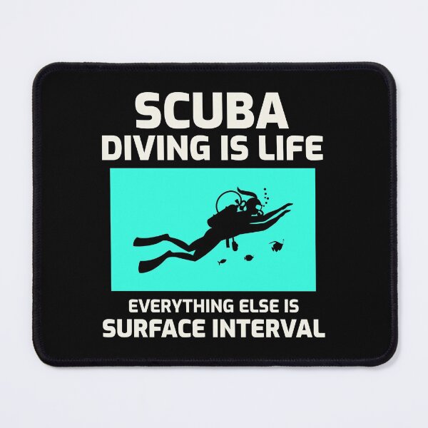 Item preview, Scuba Diving Diver Dive Swimming Swimmers Funny Sayings designed and sold by CuteDesigns1.