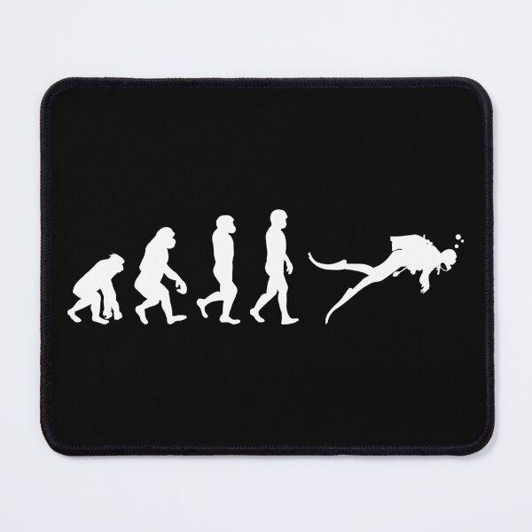 Item preview, Scuba Diving Diver Dive Swimming Evolution designed and sold by CuteDesigns1.