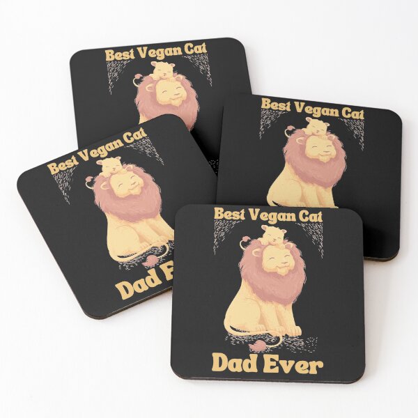 Item preview, Best Vegan Cat Dad Ever designed and sold by laamriya974.