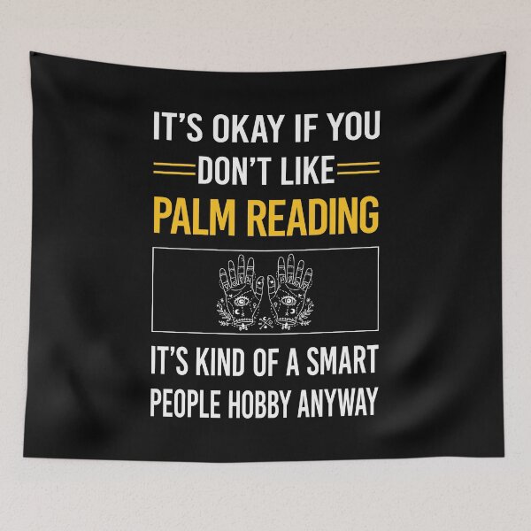 Item preview, Funny Smart People Palm Reading Reader Palmistry Palmist Fortune Telling Teller designed and sold by RandalDavis.