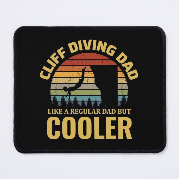 Item preview, Cliff Diving Diver Extreme Sports Dad Fathers day designed and sold by CuteDesigns1.