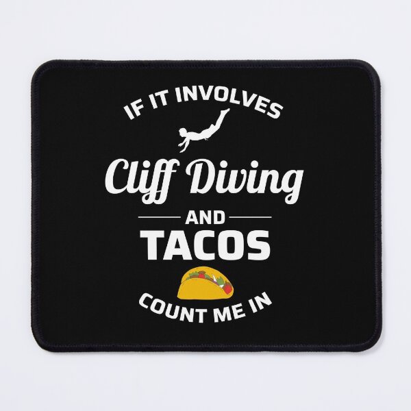 Item preview, Cliff Diving Diver Base Jumping Taco Lover Funny designed and sold by CuteDesigns1.