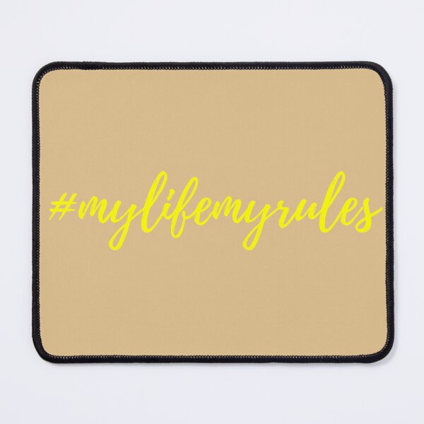 Item preview, #mylifemyrules women power quote designed and sold by NerdyGirl1028.