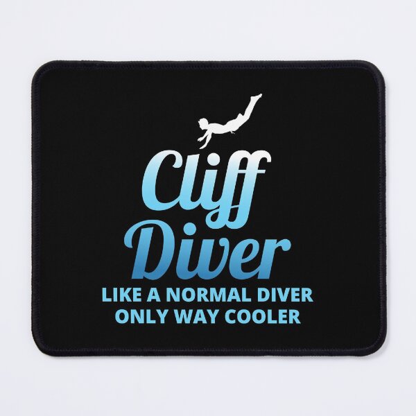Item preview,  Cliff Diving Tombstoning Base Jumping Extreme Sports Funny designed and sold by CuteDesigns1.