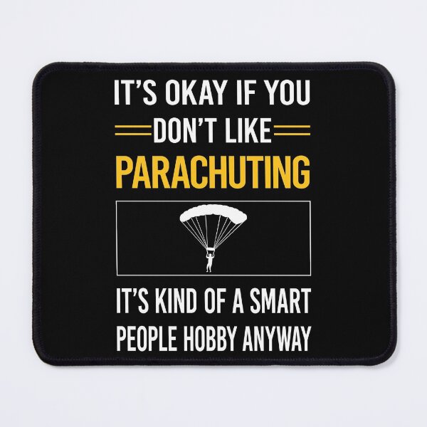 Item preview, Funny Smart People Parachuting Parachute Parachutist designed and sold by RandalDavis.
