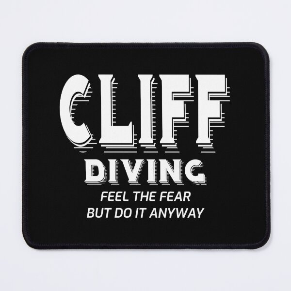 Item preview, Cliff Diving Tombstoning Base Jumping Extreme Sports Funny Sayings designed and sold by CuteDesigns1.